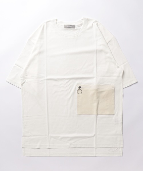 Wizzard(ウィザード)の「Wizzard ウィザード / POCKET T-SHIRT ビッグシルエットポケットTシャツ / WBSCS-CS020(Tシャツ/カットソー・メンズ・チャコールグレー/ブラック/ラベンダー/ホワイト・2/3)」の5枚目の写真