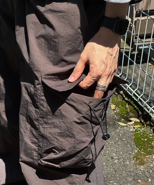 ロシア製 00s UTILITY ナイロン ギミック カーゴ パンツ ARC'TERYX - vintage 00s ARC'TERYX GORE-TEX ナイロンパンツの