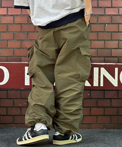 セール】ナイロンスノーカーゴパンツ（カーゴパンツ）｜kutir