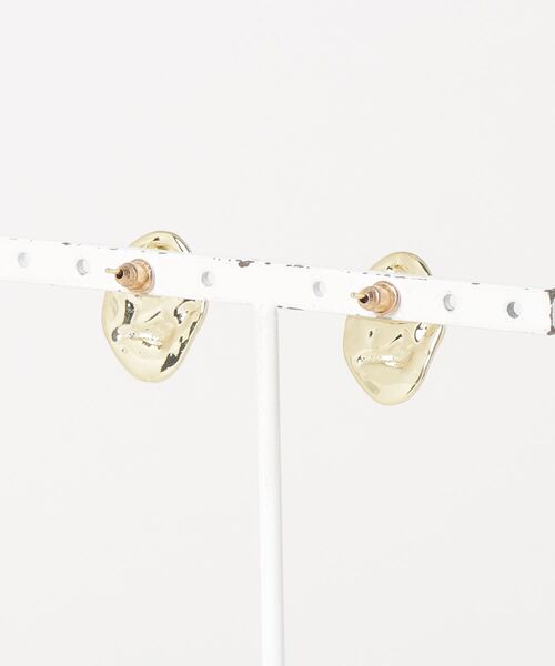 LYEON（リヨン）の「プレートピアス（ピアス（両耳用）・レディース・シルバー/ゴールド・FREE）」の9枚目の写真