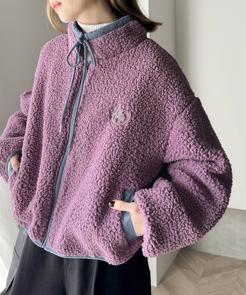 Java（ジャバ）の「《JAVAジャバ 別注》もこもこ愛らしさ。短丈配色