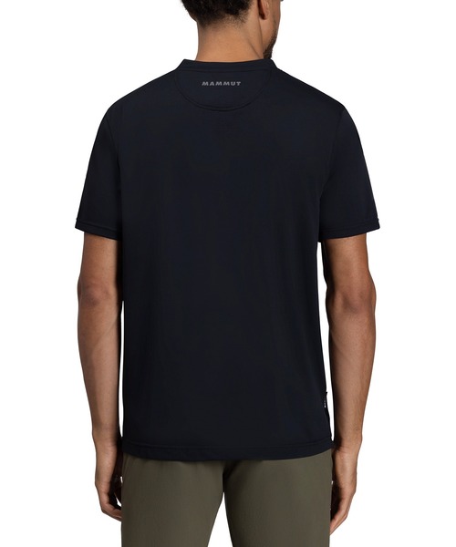Mammut（マムート）の「マムート エッセンシャル Tシャツ AF メン / Mammut Essential T-Shirt AF Men（Tシャツ/カットソー・メンズ・ホワイト/ブラック/ブルー/ネイビー・MEDIUM/LARGE/X-LARGE/XX-LARGE/SMALL）」の6枚目の写真