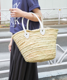 Fatima morocco | 【Fatima Morocco/ファティマ モロッコ】別注ハンドルバケットM(かごバッグ)