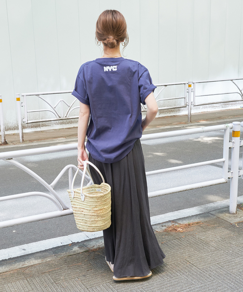 Fatima morocco（ファティマモロッコ）の「【Fatima Morocco/ファティマ モロッコ】別注ハンドルバケットM（かごバッグ・レディース・ホワイト/ブラック/キャメル・FREE）」の21枚目の写真