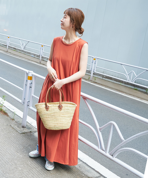 Fatima morocco（ファティマモロッコ）の「【Fatima Morocco/ファティマ モロッコ】別注ハンドルバケットM（かごバッグ・レディース・ホワイト/ブラック/キャメル・FREE）」の22枚目の写真