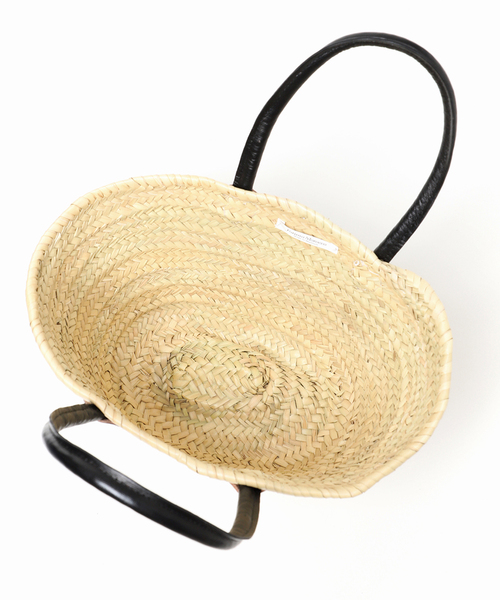 Fatima morocco（ファティマモロッコ）の「【Fatima Morocco/ファティマ モロッコ】別注ハンドルバケットM（かごバッグ・レディース・ホワイト/ブラック/キャメル・FREE）」の15枚目の写真