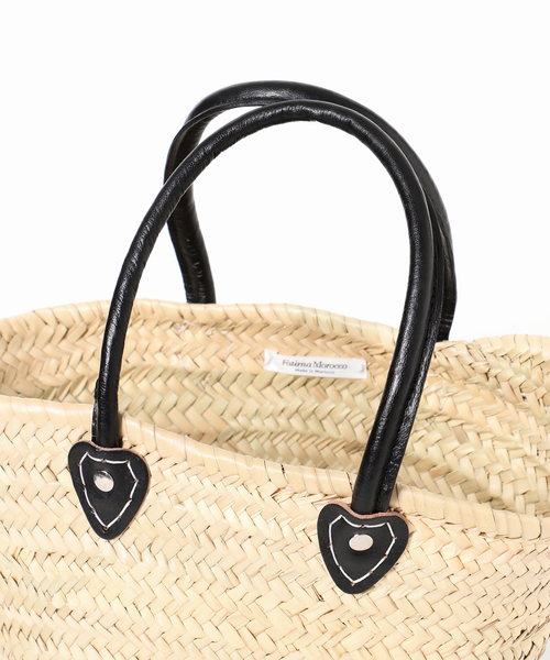 Fatima morocco（ファティマモロッコ）の「【Fatima Morocco/ファティマ モロッコ】別注ハンドルバケットM（かごバッグ・レディース・ホワイト/ブラック/キャメル・FREE）」の20枚目の写真