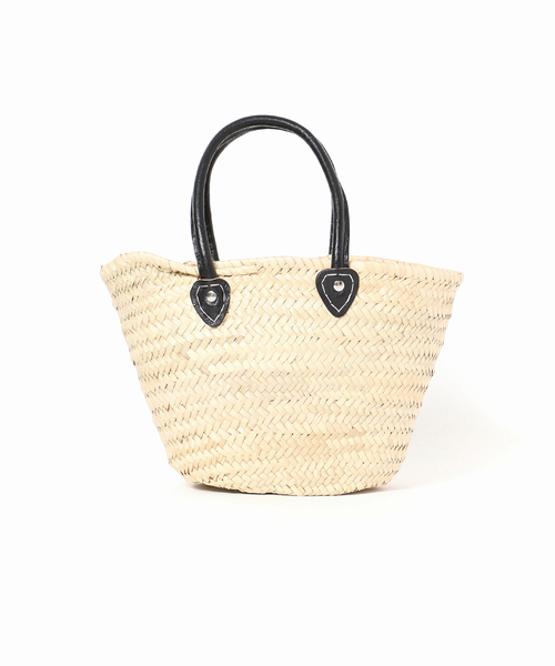 Fatima morocco（ファティマモロッコ）の「【Fatima Morocco/ファティマ モロッコ】別注ハンドルバケットM（かごバッグ・レディース・ホワイト/ブラック/キャメル・FREE）」の9枚目の写真