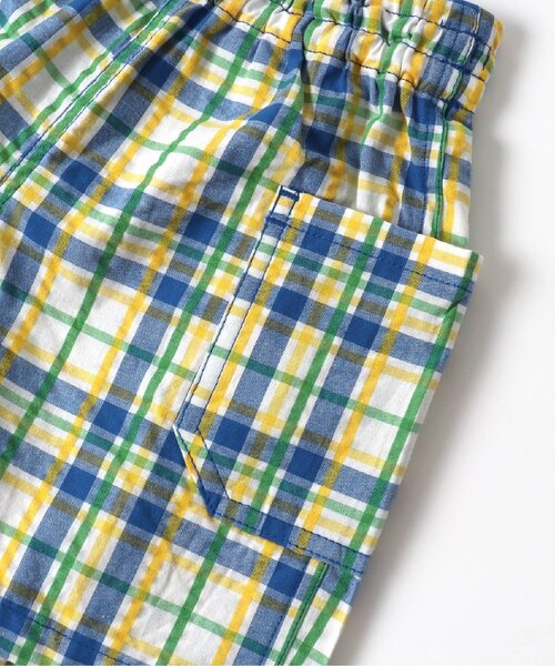 BREEZE（ブリーズ）の「【リンクコーデ可能】チェックリンクパンツ_5分丈（その他パンツ・キッズ・ブルー/オレンジ/その他11・100/120/90/80/140/130/110）」の11枚目の写真