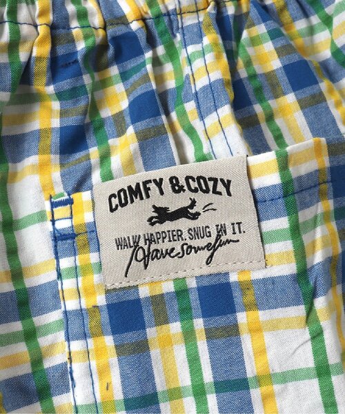 BREEZE（ブリーズ）の「【リンクコーデ可能】チェックリンクパンツ_5分丈（その他パンツ・キッズ・ブルー/オレンジ/その他11・100/120/90/80/140/130/110）」の13枚目の写真