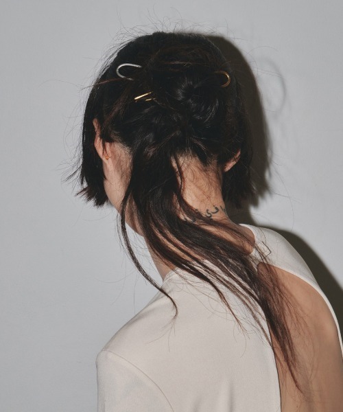 TODAYFUL(トゥデイフル)の「Brass Hair Comb(バレッタ/ヘアクリップ・レディース・シルバー/ゴールド・FREE)」の6枚目の写真