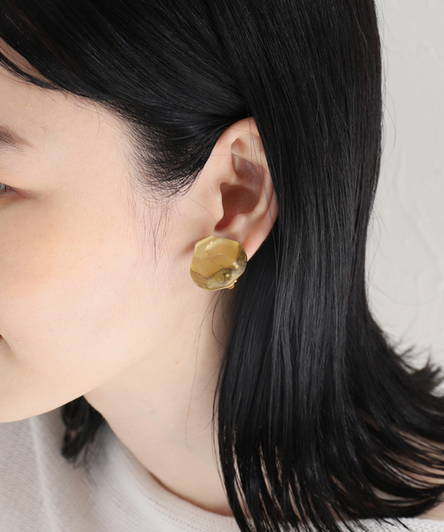 IENA（イエナ）の「【Dominique Denaive/ドミニクドゥネーブ】ADINA CLIP イヤリング(両耳)（イヤリング・レディース・ホワイト/ゴールド・FREE）」の15枚目の写真