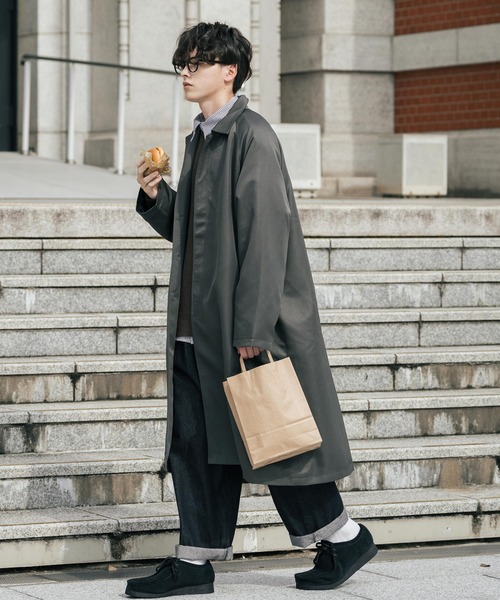 アンゴラ混 ★希少 ロング XLサイズ★ メンズティノラス コート ヘリンボーン アンゴラ混 ☆希少 ロング XLサイズ☆ メンズティノラス コート