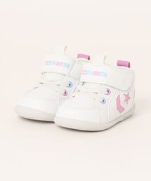 CONVERSE（コンバース）の「converse コンバース MINI INCHSTAR ファーストシューズ ベビースニーカー ミッドカット(ミニインチスター) 37302591（スニーカー・キッズ）」