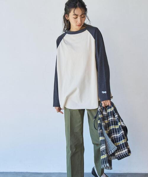 coen（コーエン）の「QUIOC（キオック）ダブルフェイスマフラー（WEB限定カラー）（ストール/ショール・レディース・ブラック/パープル/オレンジ・FREE）」の7枚目の写真