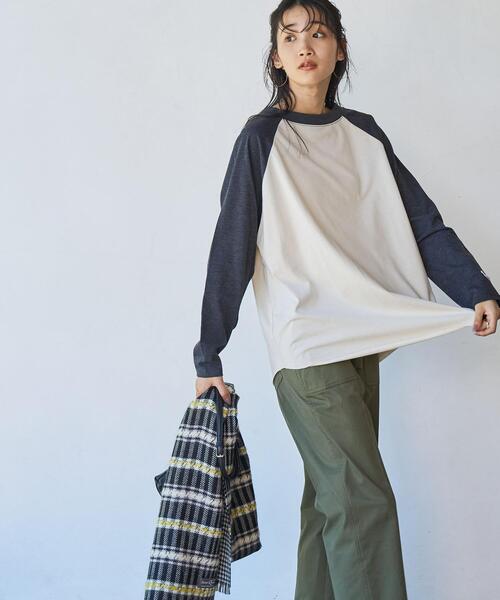 coen（コーエン）の「QUIOC（キオック）ダブルフェイスマフラー（WEB限定カラー）（ストール/ショール・レディース・ブラック/パープル/オレンジ・FREE）」の8枚目の写真