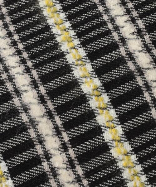 coen（コーエン）の「QUIOC（キオック）ダブルフェイスマフラー（WEB限定カラー）（ストール/ショール・レディース・ブラック/パープル/オレンジ・FREE）」の10枚目の写真