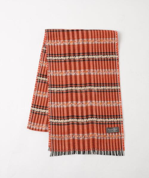 coen（コーエン）の「QUIOC（キオック）ダブルフェイスマフラー（WEB限定カラー）（ストール/ショール・レディース・ブラック/パープル/オレンジ・FREE）」の16枚目の写真