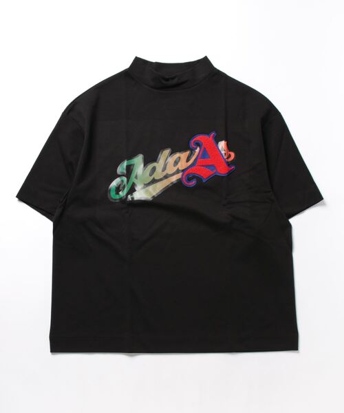 ADANS（アダンス）の「ADANS/アダンス/BASEBALL LOGO TEE（Tシャツ/カットソー・メンズ・ブルー/ブラック/ホワイト・L/M）」の6枚目の写真