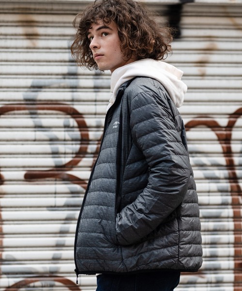 OUTDOOR PRODUCTS(アウトドアプロダクツ)の「【OUTDOOR PRODUCTS/アウトドアプロダクツ】スタンド軽量ダウンジャケット パッカブル仕様 洗濯可能 撥水 抗菌 防臭 静電防止 防風 透湿機能(ダウンジャケット/コート・メンズ・ブルー系その他/チャコールグレー/ブラック/カーキ・X-LARGE/MEDIUM/LARGE)」の20枚目の写真