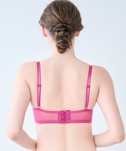 BRADELIS NEWYORK（ブラデリスニューヨーク）の「ウェンディステップ1ブラ23A1 ブラデリス 補正下着 育乳補整（ブラジャー・レディース・フューシャピンク/ターコイズブルー/ベージュ・C70/D70/E65/C65/C75/F70/B70/B75/D75/E70/E75/F65/D65/F75）」の9枚目の写真