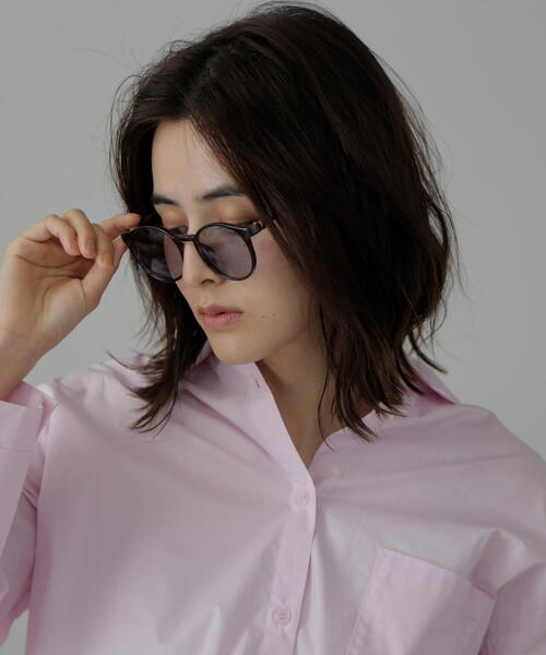 FREE'S MART（フリーズマート）の「サングラス⑤（サングラス・レディース・ブラウン/ブラック/ホワイト・ﾌﾘ-）」の4枚目の写真