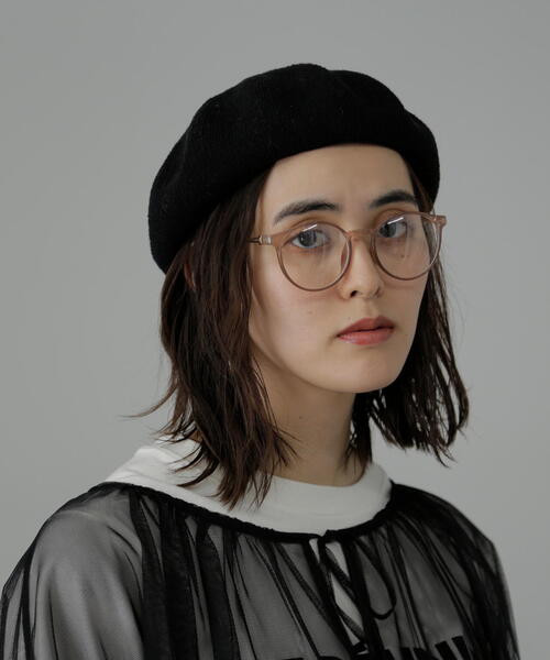 FREE'S MART（フリーズマート）の「サングラス⑤（サングラス・レディース・ブラウン/ブラック/ホワイト・ﾌﾘ-）」の7枚目の写真