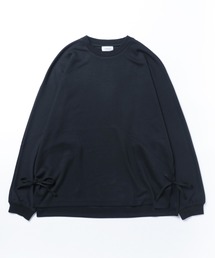 JUNRED | スリットポンチドルマンスリーブプルオーバー(Tシャツ/カットソー)