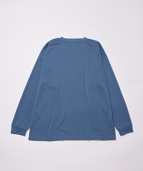 JUNRED(ジュンレッド)の「スリットコードポンチドルマンスリーブプルオーバー(Tシャツ/カットソー・メンズ・ブラック/グリーン/ホワイト・L/S/M)」の4枚目の写真