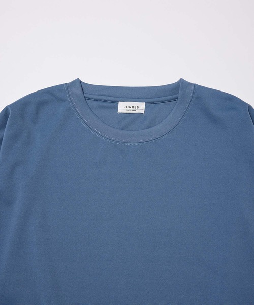 JUNRED(ジュンレッド)の「スリットコードポンチドルマンスリーブプルオーバー(Tシャツ/カットソー・メンズ・ブラック/グリーン/ホワイト・L/S/M)」の5枚目の写真