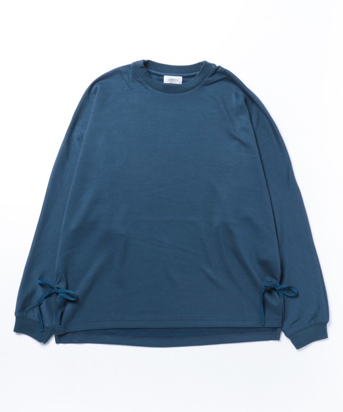 JUNRED(ジュンレッド)の「スリットコードポンチドルマンスリーブプルオーバー(Tシャツ/カットソー・メンズ・ブラック/グリーン/ホワイト・L/S/M)」の18枚目の写真