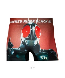 仮面ライダー（カメンライダー）の「＜仮面ライダーコラボ＞KAMEN RIDER/仮面ライダー 昭和ライダー アンダーパンツ／メンズ／ポリエステルタイプ ボクサーパンツ／HIPSHOP（ヒップショップ）　バレンタイン（ボクサーパンツ）」