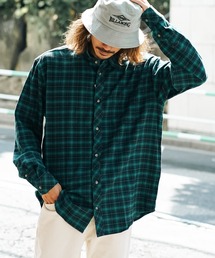 BILLABONG（ビラボン）の「BILLABONG メンズ 【WAVE WASHED】 COASTLINE FLANNEL 長袖シャツ 【2023年秋冬モデル】/ビラボンリラックスシルエットフランネルロングスリーブシャツ（シャツ/ブラウス・メンズ）」
