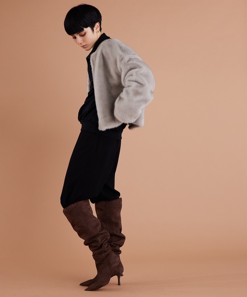 THE PAUSE】エコファーショートコート（その他アウター）｜Whim