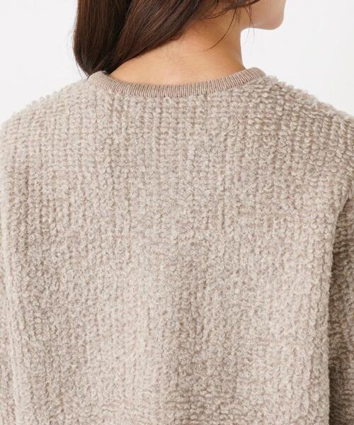 ADAWAS（アダワズ）の「【ADAWAS】ツイード調ニットカーディガン（カーディガン/ボレロ・レディース・オフホワイト/Beige・2）」の9枚目の写真