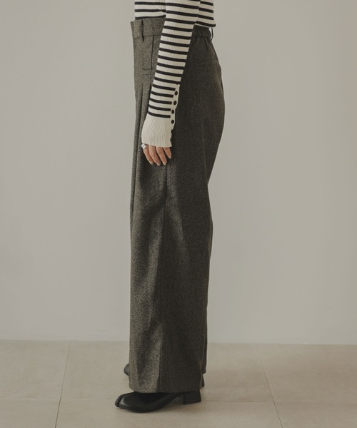 90s VINTAGE ヘリンボーン　2タックワイドスラックス 90s VINTAGE ヘリンボーン 2タックワイドスラックス S-2XL