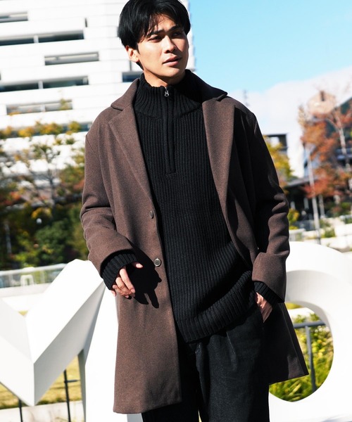 jiggys shop（ジギーズショップ）の「テックメルトン ロングコート