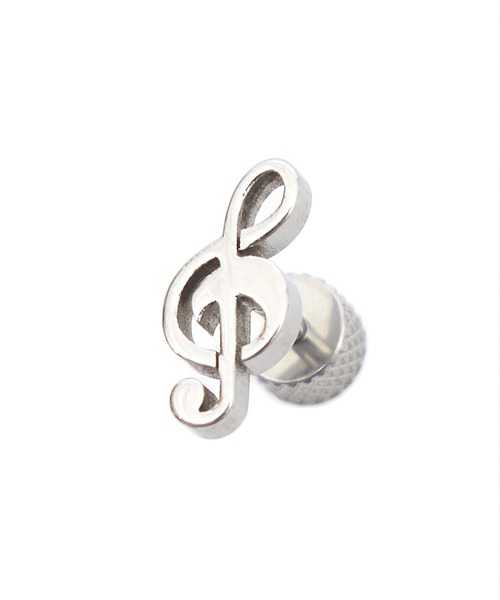 an meets zakka(アンミツザッカ)の「an meets zakka ミュージックピアス(ピアス(片耳用)・メンズ・E/A/D/B/C・ONE SIZE)」の1枚目の写真