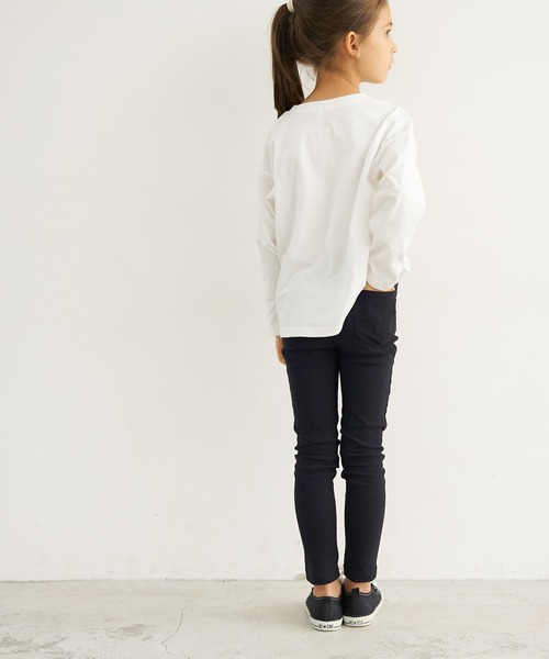 coca（coca）（コカ）の「キッズ ベーシックストレッチスキニーパンツ（その他パンツ・キッズ・ブルー/ブラック・110/120/130/140）」の5枚目の写真