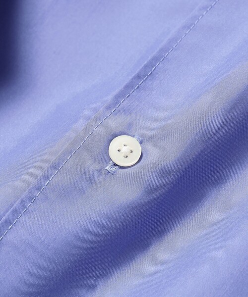 B:MING by BEAMS（ビーミングバイビームス）の「ポリエステル ブロード レギュラーカラー シャツ（シャツ/ブラウス・メンズ・サックスブルー/ブルー・LARGE/MEDIUM/SMALL/X-LARGE）」の11枚目の写真
