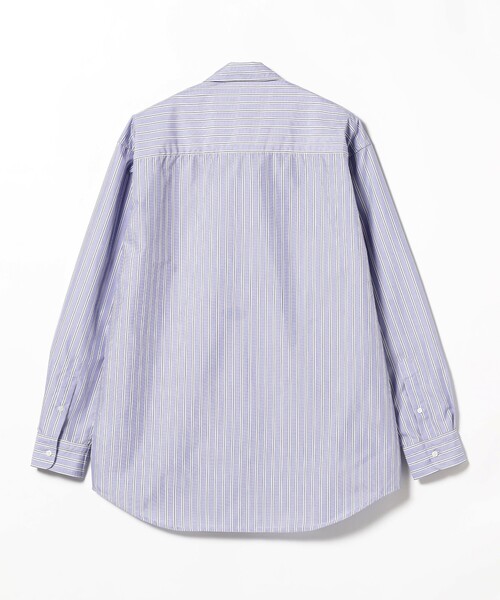 B:MING by BEAMS（ビーミングバイビームス）の「ポリエステル ブロード レギュラーカラー シャツ（シャツ/ブラウス・メンズ・サックスブルー/ブルー・LARGE/MEDIUM/SMALL/X-LARGE）」の19枚目の写真