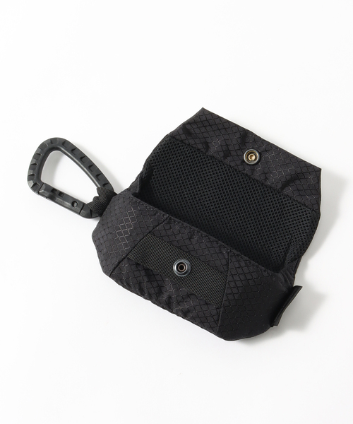 【新品】bagjack マウスポーチ キーホルダー キーリング ブラック BAGJACK / mouse pouch XL carabin（キーホルダー）｜BAGJACK