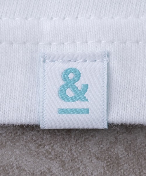 BRICK & SONS(ブリックアンドサンズ)の「&ビッグプリント オーバーサイズTシャツ<ブラック>(Tシャツ/カットソー・メンズ・ブラック/ホワイト・S/L/M)」の4枚目の写真