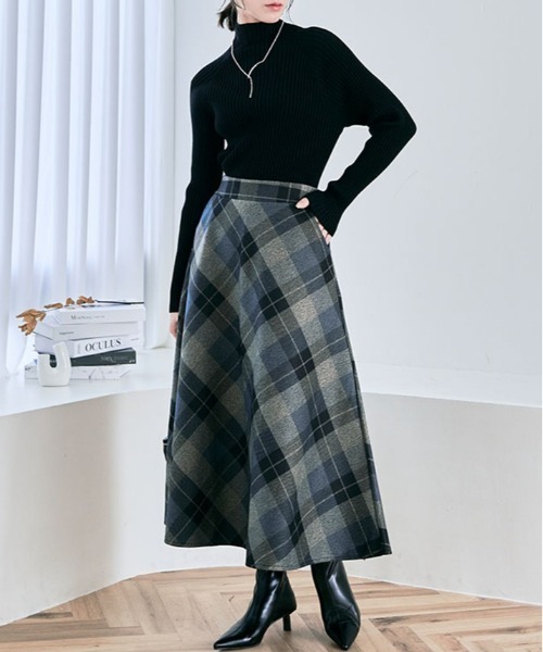 kirakiraShop（キラキラショップ）の「ラグラン スリーブ リブ ニット（ニット/セーター・レディース・ブラウン/ベージュ/杢グレー/ブラック・FREE）」の9枚目の写真