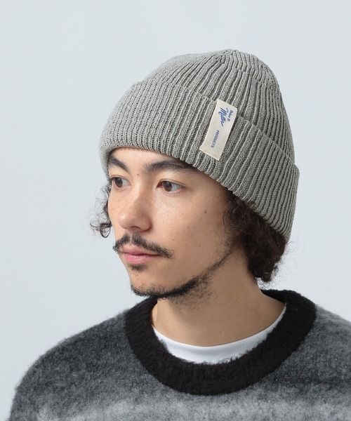 MILLER(ミラー)の「【MILLER×BAYFLOW】別注ニットワッチ(ニットキャップ/ビーニー・メンズ・グリーン/グレー/ブラック・FREE)」の3枚目の写真
