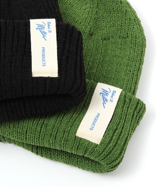 MILLER(ミラー)の「【MILLER×BAYFLOW】別注ニットワッチ(ニットキャップ/ビーニー・メンズ・グリーン/グレー/ブラック・FREE)」の11枚目の写真