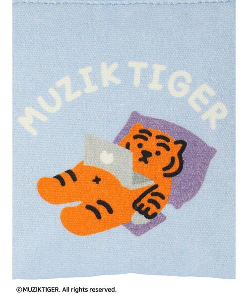 Green　Parks（グリーンパークス）の「ムジークタイガー/マチつきポーチ（ポーチ・レディース・イエロー/ホワイト/ブルー/ピンク・FREE）」の7枚目の写真