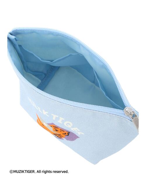 Green　Parks（グリーンパークス）の「ムジークタイガー/マチつきポーチ（ポーチ・レディース・イエロー/ホワイト/ブルー/ピンク・FREE）」の8枚目の写真