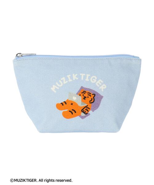 Green　Parks（グリーンパークス）の「ムジークタイガー/マチつきポーチ（ポーチ・レディース・イエロー/ホワイト/ブルー/ピンク・FREE）」の12枚目の写真