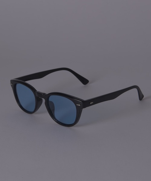 Lui's（ルイス）の「ウェリントンタイプ＃2 / カラーレンズサングラス（サングラス・メンズ・ブルー/ライトグレー・FREE）」の12枚目の写真